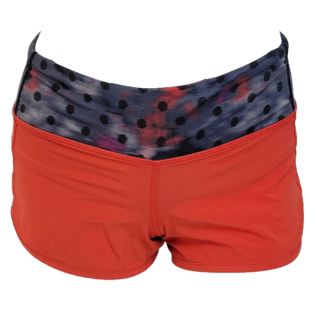 Lululemon Speed Short Alarming Windy Blooms Regal Plum (W7578S)